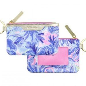 Lily Pulitzer ID Case / Card Holder / Key Ring BNIP